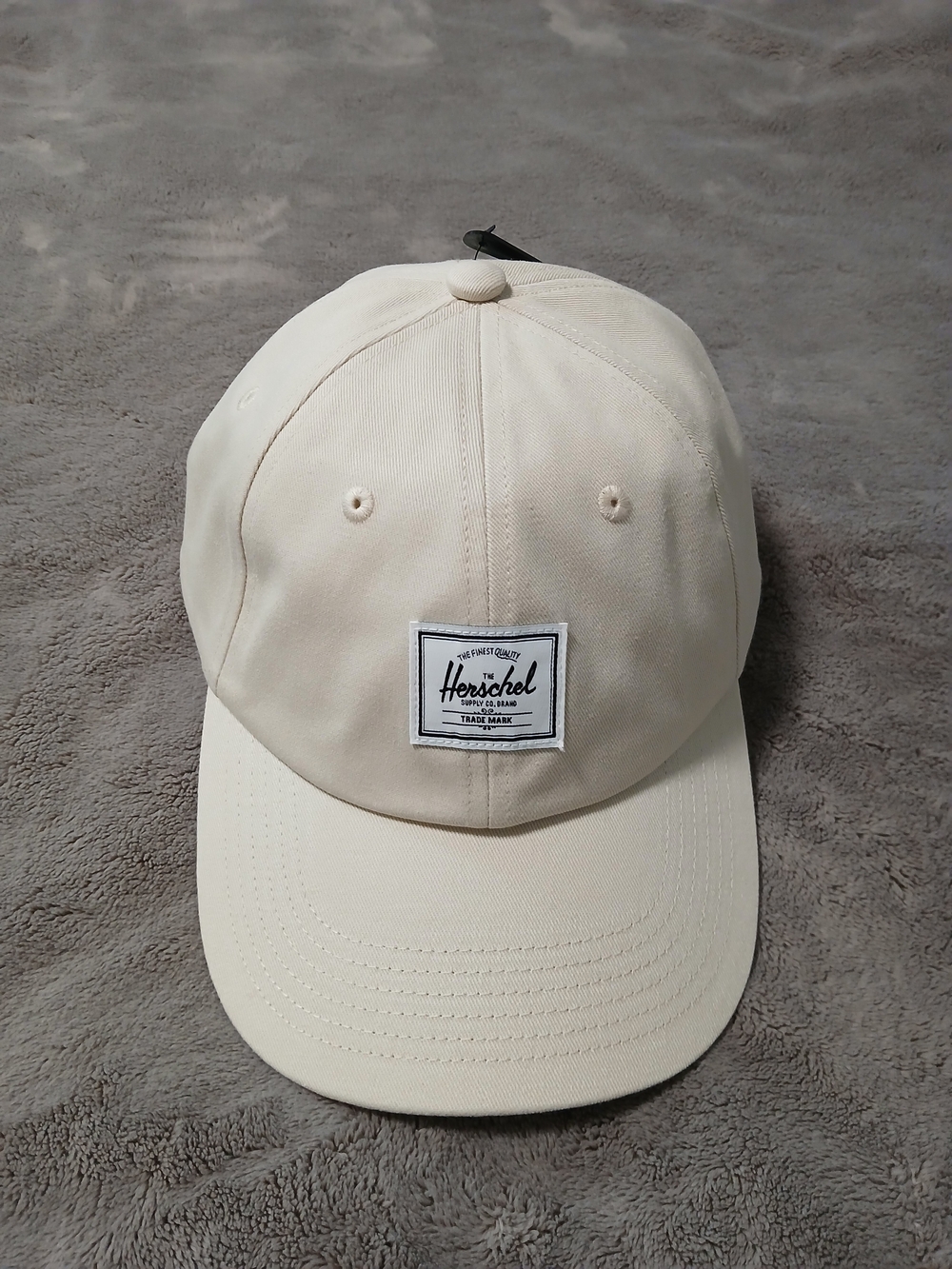 Herschel Supply Company Cream Baseball Cap